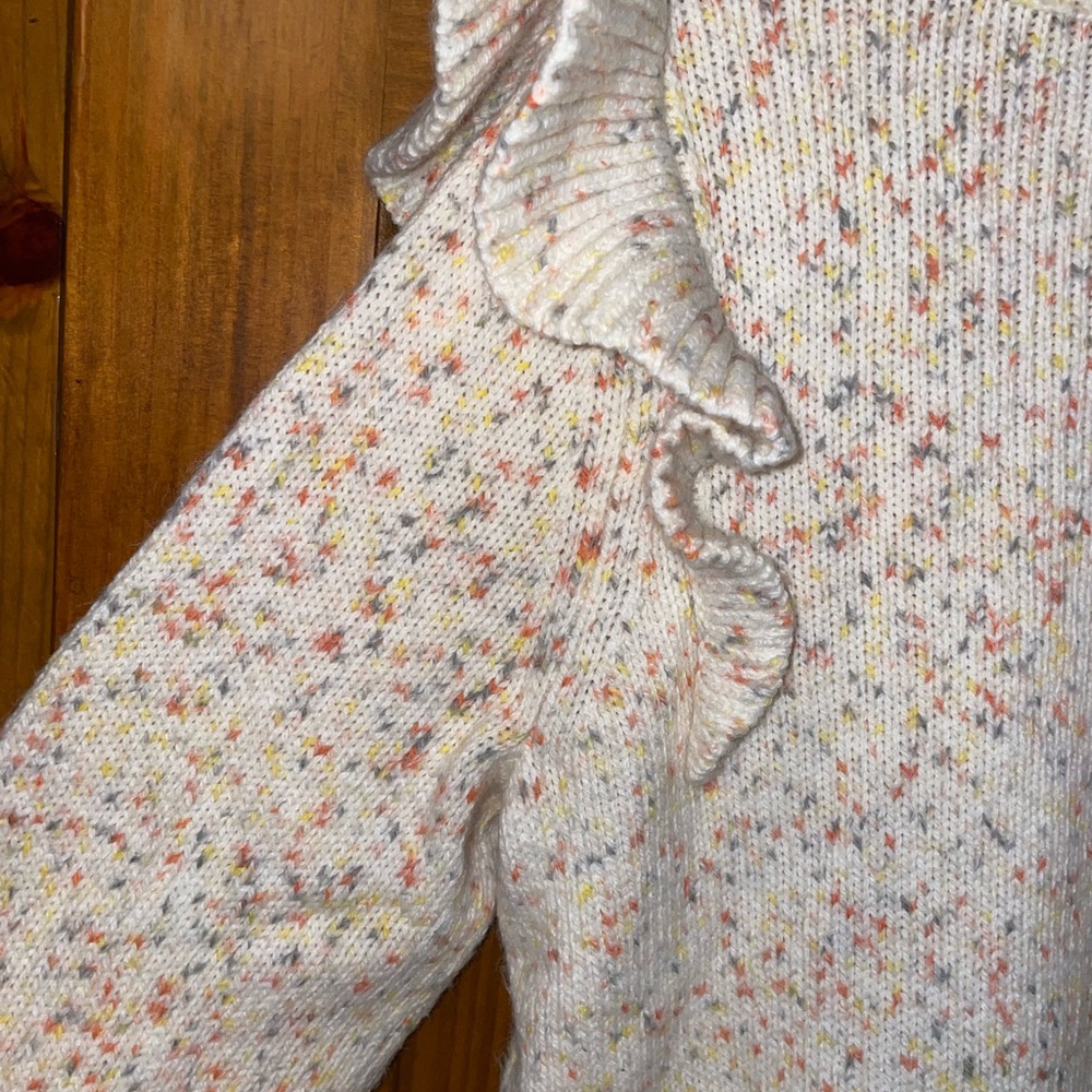 Universal Thread Speckled Ruffle Sweater - image 4